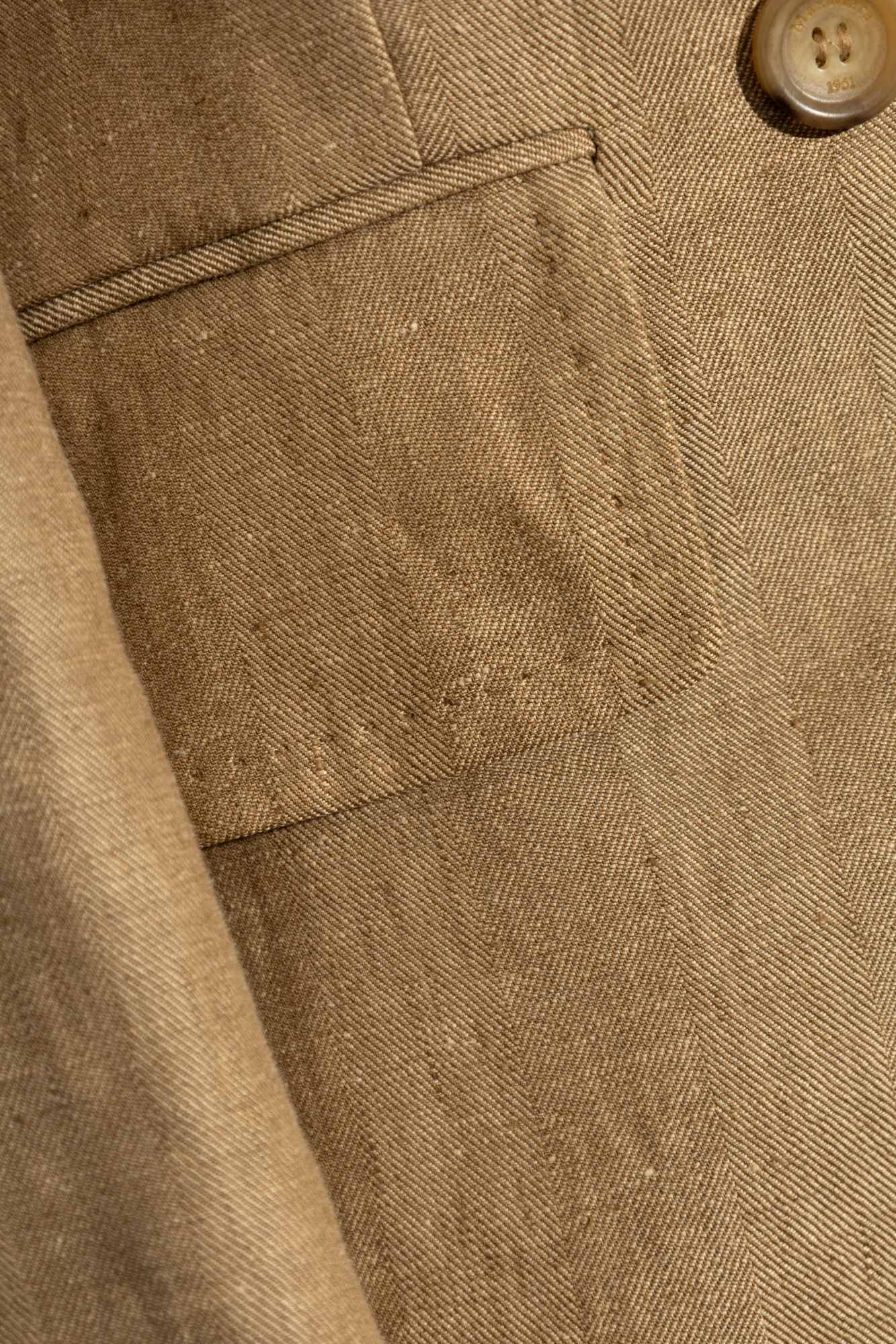 【関税＆送料込み】Max Mara Gerla Blazer Max Mara GERLA linen long blazer in beige/ cream
